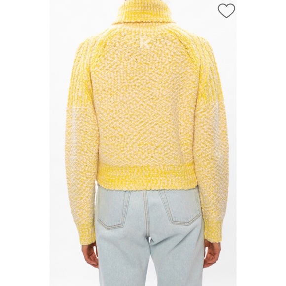 Kenzo Wool Turtleneck Cropped Sweater Long sleeve - Picture 3 of 12